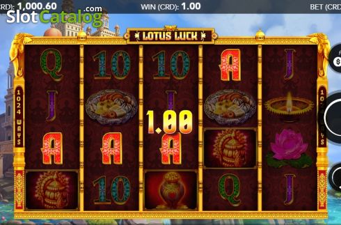 Οθόνη5. Lotus Luck Κουλοχέρης 