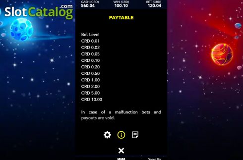 Οθόνη7. Space Bar Κουλοχέρης