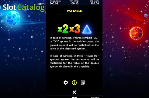 Οθόνη6. Space Bar Κουλοχέρης