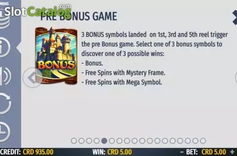 Οθόνη6. King Midas (Octavian Gaming) Κουλοχέρης 