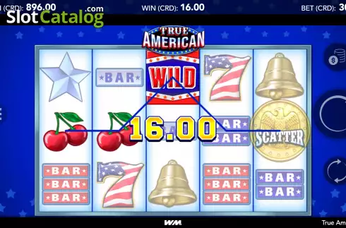 Οθόνη3. True American Κουλοχέρης