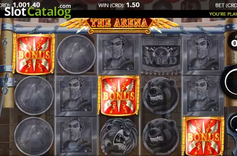 Οθόνη4. The Arena (World Match) Κουλοχέρης