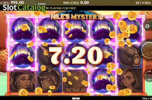 Οθόνη4. Nile's Mystery Κουλοχέρης