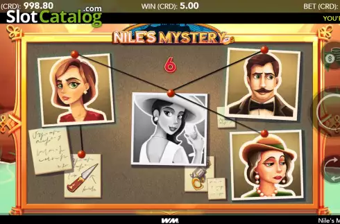 Οθόνη5. Nile's Mystery Κουλοχέρης