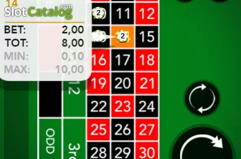 Οθόνη3. Instant Roulette (World Match) Κουλοχέρης