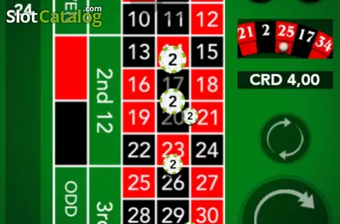 Οθόνη7. Instant Roulette (World Match) Κουλοχέρης