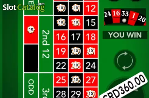 Οθόνη7. Fair Roulette Slider Κουλοχέρης