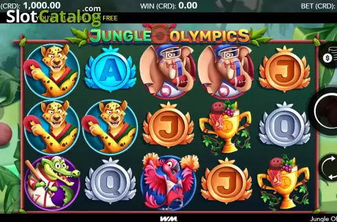 Οθόνη2. Jungle Olympics Κουλοχέρης
