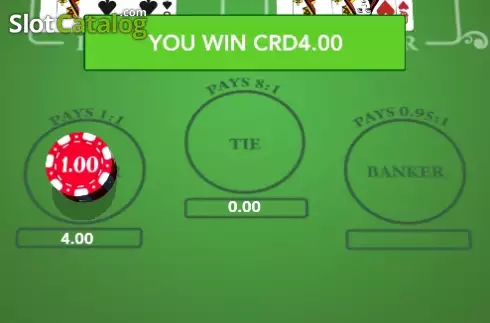 Οθόνη5. Instant Baccarat Κουλοχέρης