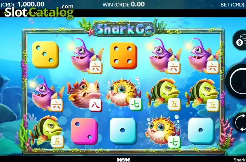 Οθόνη2. SharkGo Dice Κουλοχέρης