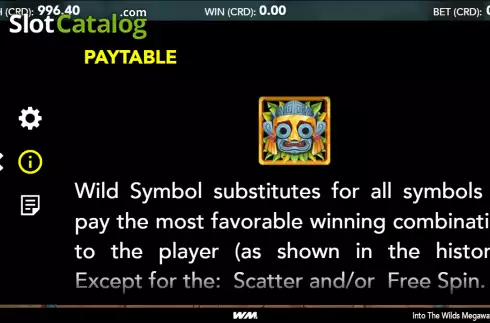 Οθόνη8. Into The Wilds Megaways Dice Κουλοχέρης