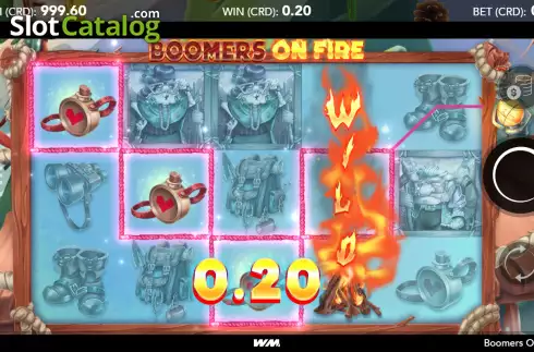 Οθόνη3. Boomers On Fire Κουλοχέρης 