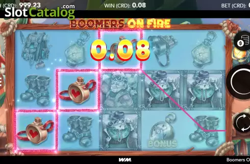 Οθόνη4. Boomers On Fire Κουλοχέρης 