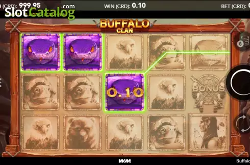 Οθόνη3. Buffalo Clan Κουλοχέρης 
