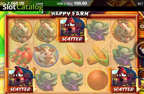 Οθόνη3. Happy Farm (Bull Gaming) Κουλοχέρης
