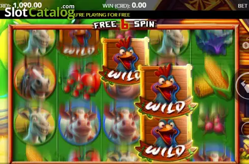 Οθόνη4. Happy Farm (Bull Gaming) Κουλοχέρης