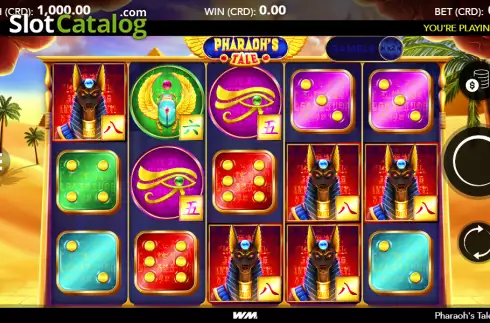 Οθόνη2. Pharaoh's Tale Dice Κουλοχέρης