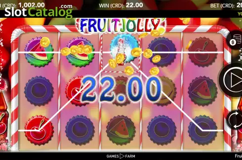 Οθόνη3. FruitJolly Κουλοχέρης