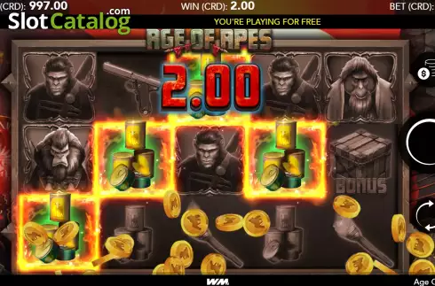 Οθόνη3. Age of Apes Κουλοχέρης