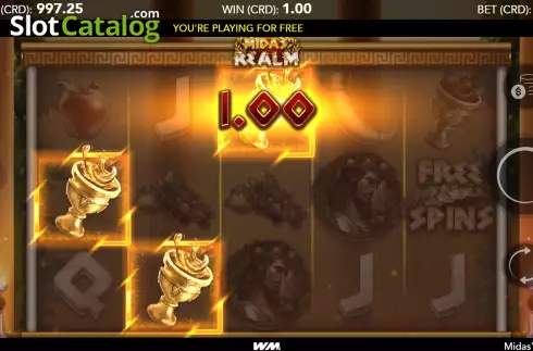 Οθόνη3. Midas' Realm Κουλοχέρης