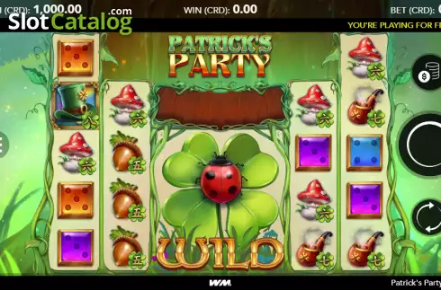 Οθόνη2. Patrick's Party Dice Κουλοχέρης