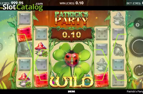Οθόνη3. Patrick's Party Dice Κουλοχέρης