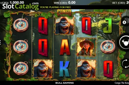 Οθόνη2. Congo The Kong Quest Κουλοχέρης