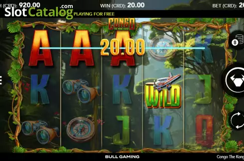 Οθόνη3. Congo The Kong Quest Κουλοχέρης