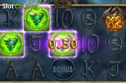Οθόνη3. Chaos & Dragons Κουλοχέρης