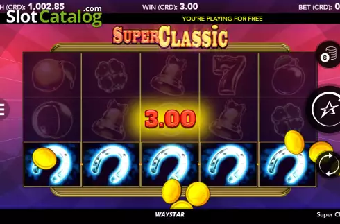 Οθόνη3. Super Classic (World Match) Κουλοχέρης