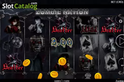 Οθόνη3. Zombie Nation Κουλοχέρης