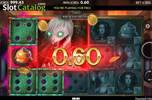 Οθόνη3. Haunted Hotel Dice Κουλοχέρης