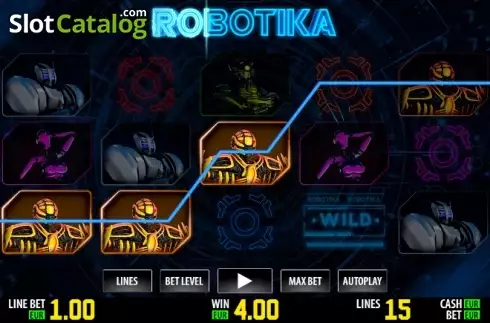Οθόνη 1. Robotika HD Κουλοχέρης