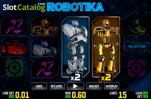 Οθόνη 3. Robotika HD Κουλοχέρης