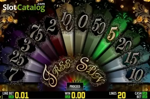 Freespins. Casanova's Romance HD Κουλοχέρης