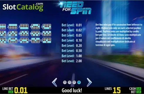 Winlines. Need For Spin HD Κουλοχέρης