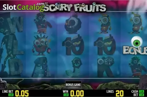 Bonusgame νίκη. Scary Fruits HD Κουλοχέρης