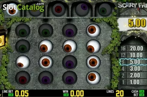 Μπόνους παιχνίδι. Scary Fruits HD Κουλοχέρης