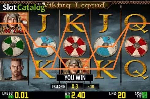 Δωρεάν περιστροφές. Viking Legend HD Κουλοχέρης 