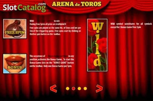 Πίνακας πληρωμών 2. Arena de Toros HD Κουλοχέρης