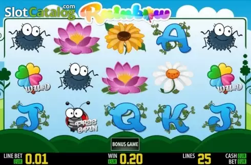 Bonusgame νίκη. Rainbow HD Κουλοχέρης
