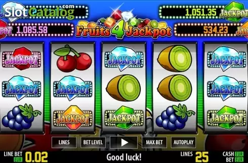 Παιχνίδια με ρόλους. Fruits 4 Jackpot HD Κουλοχέρης