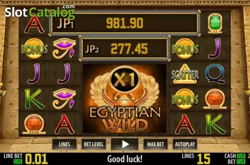 Παιχνίδια με ρόλους. Egyptian Wild HD Κουλοχέρης