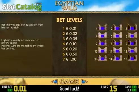 Winlines. Egyptian Wild HD Κουλοχέρης