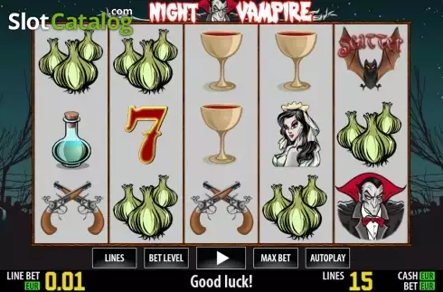 Παιχνίδια με ρόλους. Night Vampire HD Κουλοχέρης