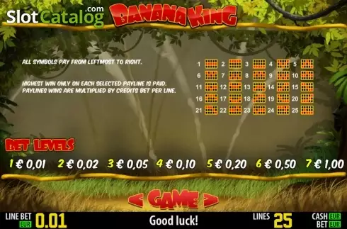 Winlines. Banana King HD Κουλοχέρης