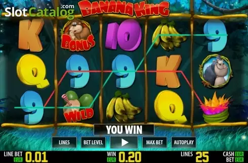 Νίκη. Banana King HD Κουλοχέρης