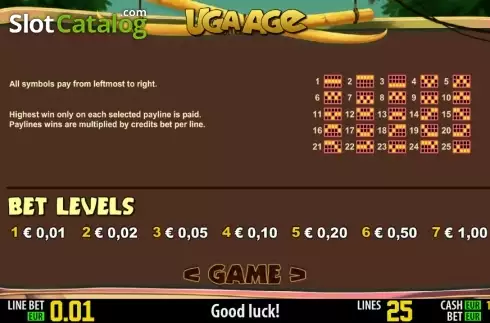 Winlines. Uga Age HD Κουλοχέρης
