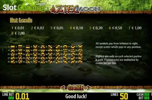 Winlines. Aztec Moon HD Κουλοχέρης 