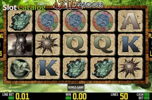 Bonusgame νίκη. Aztec Moon HD Κουλοχέρης 